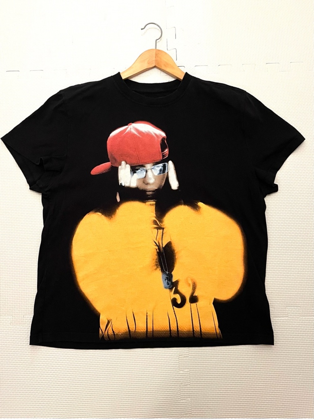 Billie Eilish Hit Me Hard and Soft Tour Graphic T Shirt Black Size M